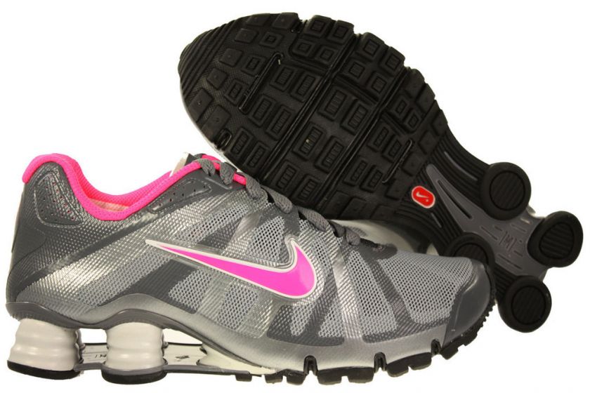 Women Nike Shox Roadster+ Running Shoes Grey/Pink Fleshr 487603 060 