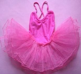 Girls Leotard Tutu Dance Ballet Dress 7 color 3 8T  