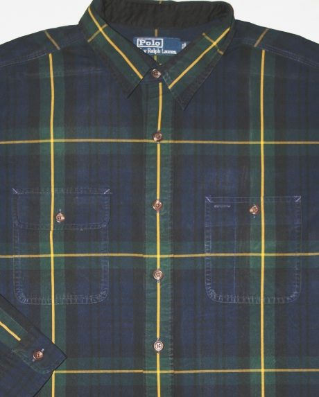 NWT $145 Polo Ralph Lauren SIZE MEDIUM Mens Plaid Shirt M  