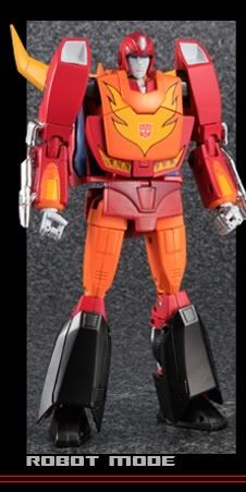 Transformers Masterpiece MP 9 Rodimus Hot Rod SDCC 2011 Target Master 