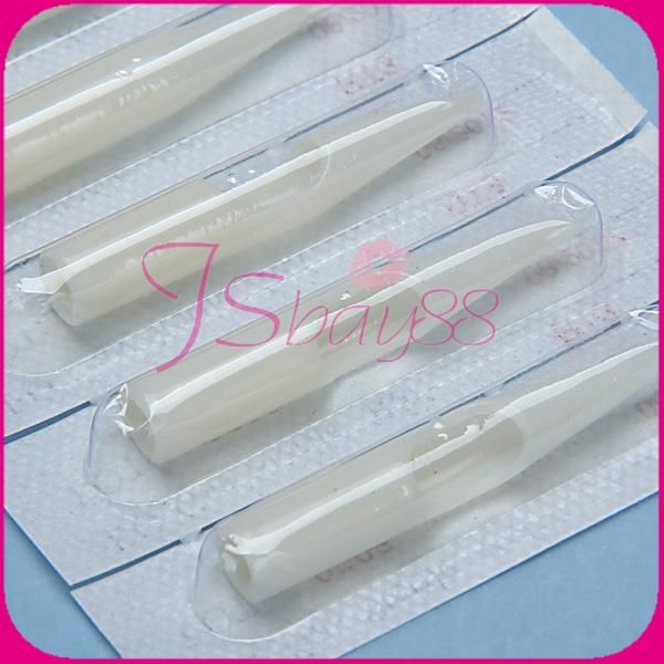 50 Tattoo Disposable Nozzle Round Tip Tube F/Neddle RT3  