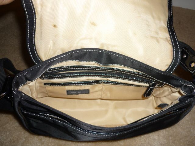   NINE WEST black shoulder handbag purse bag Tasche Handtasche  