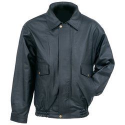 Rocky Mountain Hides Solid Genuine Cowhide Leather Bomber Jacket 