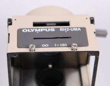 OLYMPUS BH2 UMA UNIVERSAL VERTICAL ILLUMINATOR & LH50A  