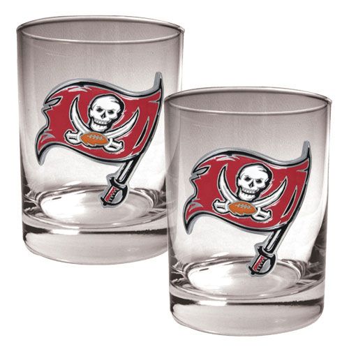 NFC NFL 2pc Rocks Glass Set   Primary Logo  