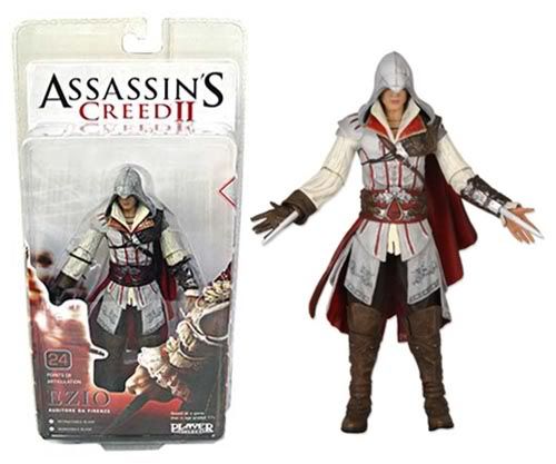 New NECA Assassins Creed II Ezio Standard White 7 Action Figure