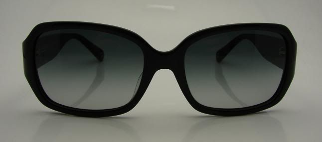 Authentic COACH Georgette Sunglasses S497 Black *NEW*  