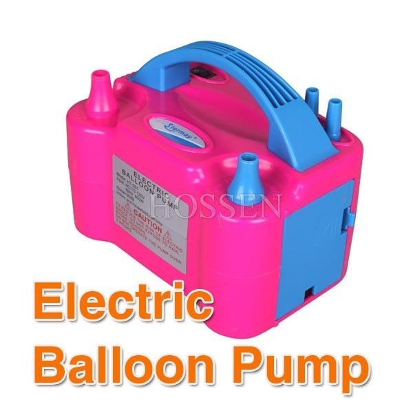   Nozzle Balloon Inflator Electric Balloon Pump Portable Blowerr  