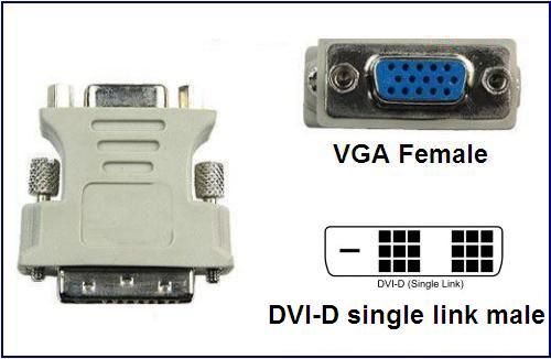 Dvi переходник vga схема