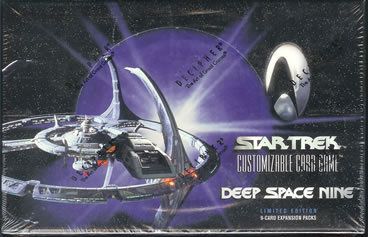   Trek CCG Deep Space Nine 9 DS9 Complete Master Set With UR WB Defiant