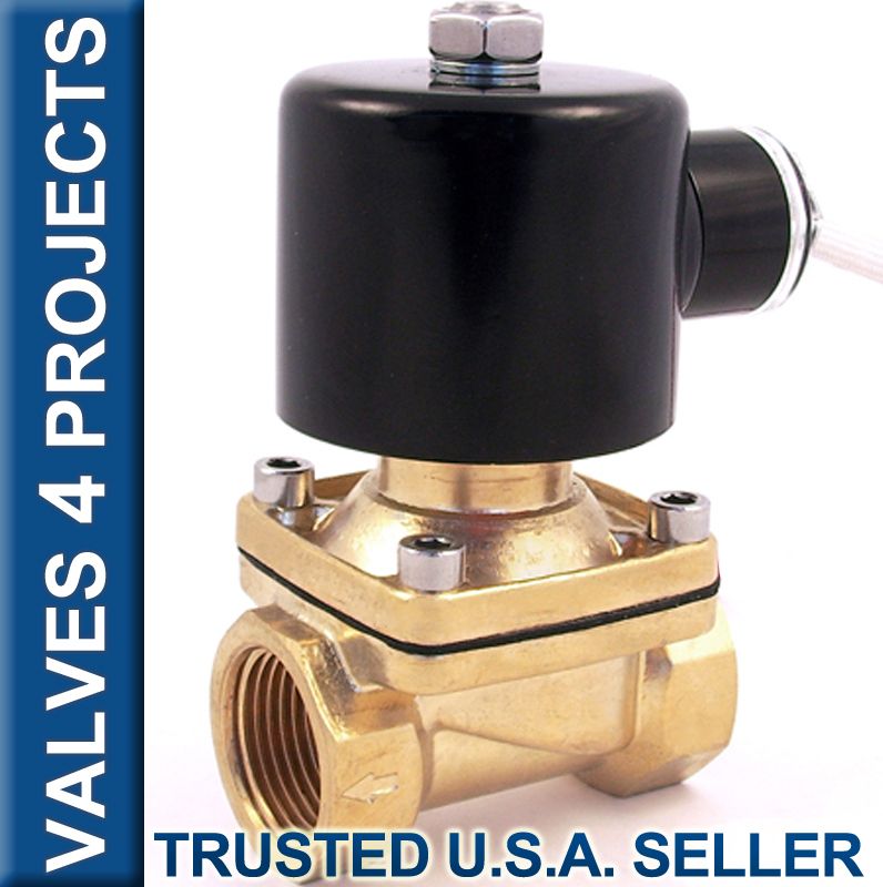 Electric Solenoid Valve 110 VAC Air, Water B21N  