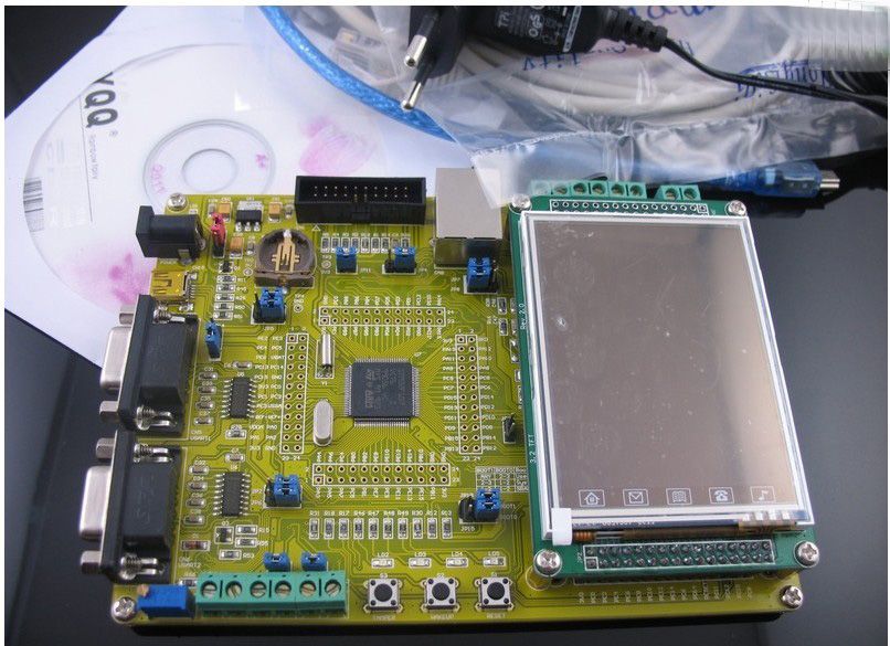 Development Board for STM32F107VCT6 + 3.2 TFT LCD Z  