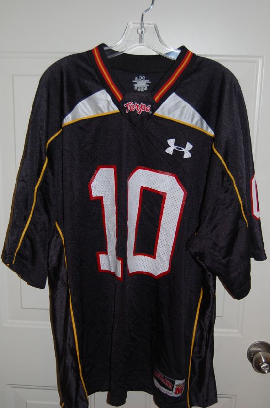 Maryland Terrapins Terps Football Jersey Under Armour  