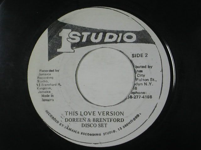 DOREEN SCHAFFER soul/reggae 45 THIS LOVE/VERSION~STUDIO ONE VG++ 
